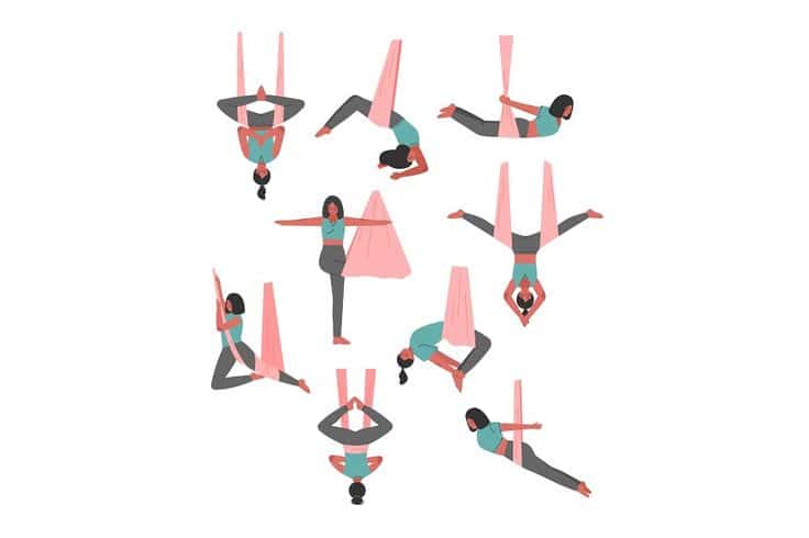 Aerial yoga